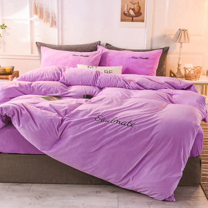 Avelena | Silkcloud Bettbezug Gemütlicher Fleece Bettbezug für Unvergleichliches Schlaferlebnis