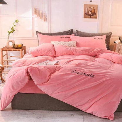 Avelena | Silkcloud Bettbezug Gemütlicher Fleece Bettbezug für Unvergleichliches Schlaferlebnis