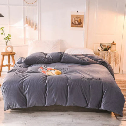 Avelena | Silkcloud Bettbezug Gemütlicher Fleece Bettbezug für Unvergleichliches Schlaferlebnis