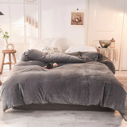 Avelena | Silkcloud Bettbezug Gemütlicher Fleece Bettbezug für Unvergleichliches Schlaferlebnis