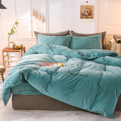 Avelena | Silkcloud Bettbezug Gemütlicher Fleece Bettbezug für Unvergleichliches Schlaferlebnis