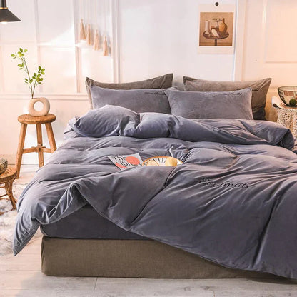 Avelena | Silkcloud Bettbezug Gemütlicher Fleece Bettbezug für Unvergleichliches Schlaferlebnis