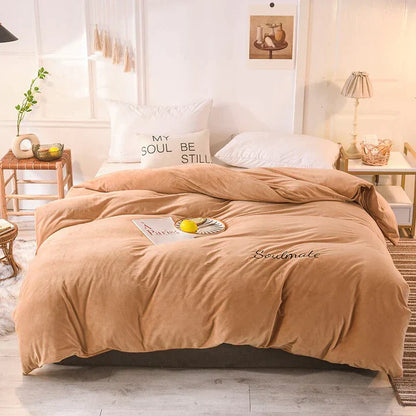 Avelena | Silkcloud Bettbezug Gemütlicher Fleece Bettbezug für Unvergleichliches Schlaferlebnis