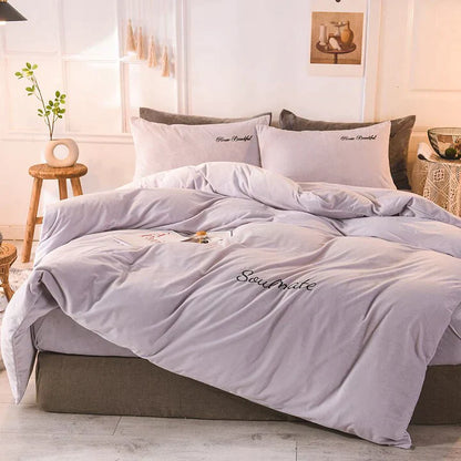 Avelena | Silkcloud Bettbezug Gemütlicher Fleece Bettbezug für Unvergleichliches Schlaferlebnis