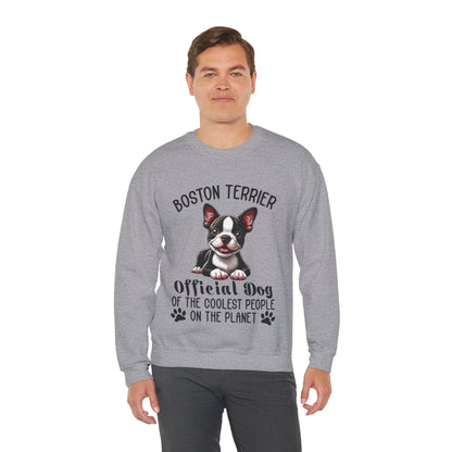 Avelena | Sinatra Unisex Sweatshirt Für Boston Terrier Liebhaber