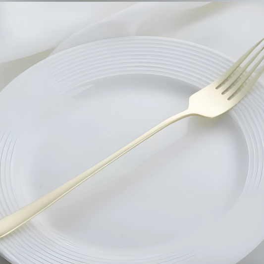 Besteckset Modern Edelstahl Tischgabeln