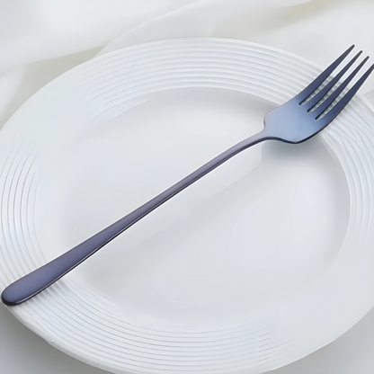 Besteckset Modern Edelstahl Tischgabeln