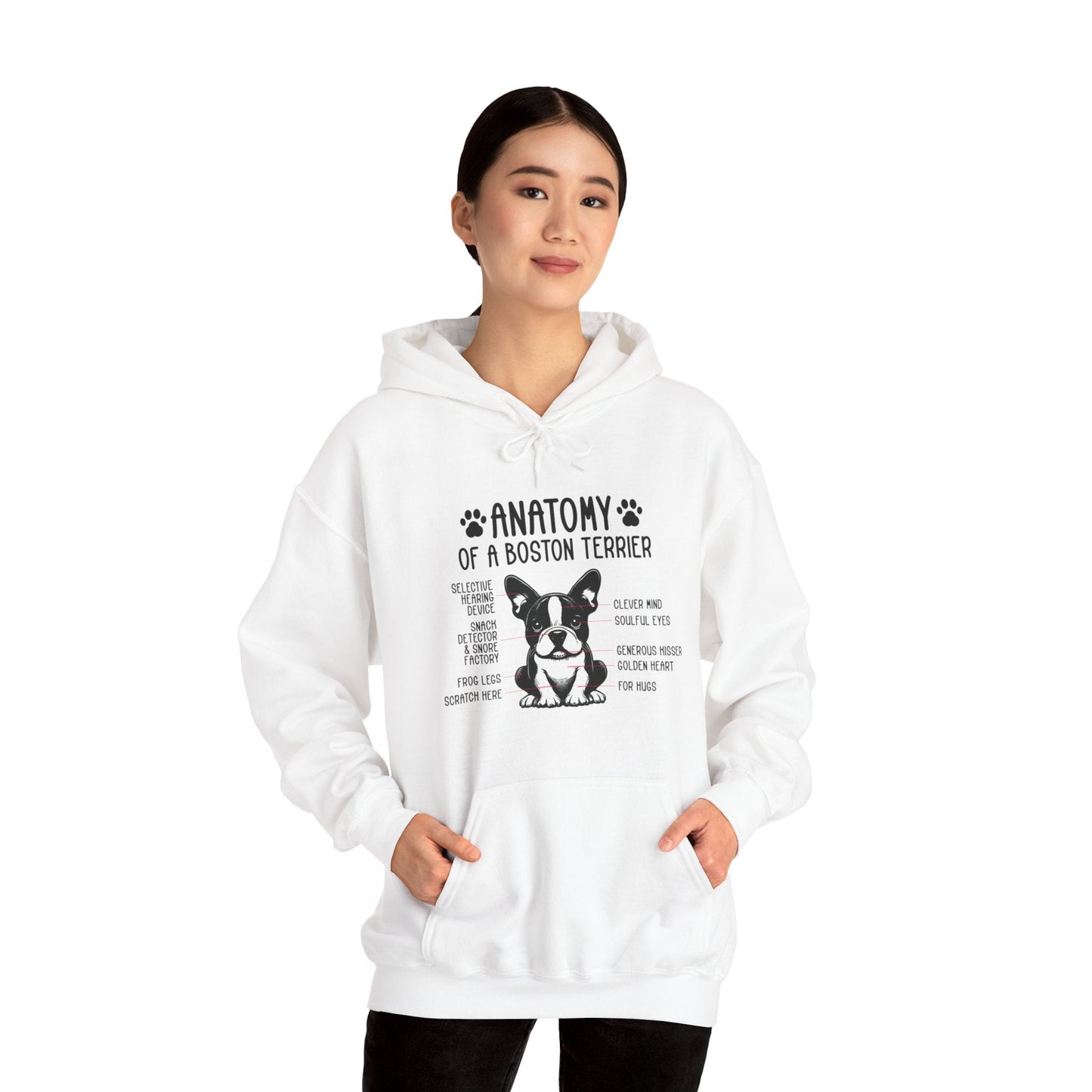 Avelena | Liberty Unisex Hoodie Für Boston Terrier Liebhaber