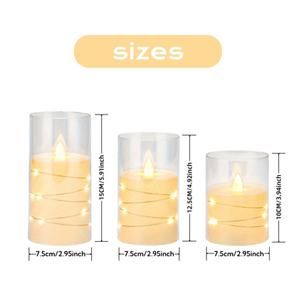 Avelena | SoftFlame - LED-Kerzenset mit Fernbedienung