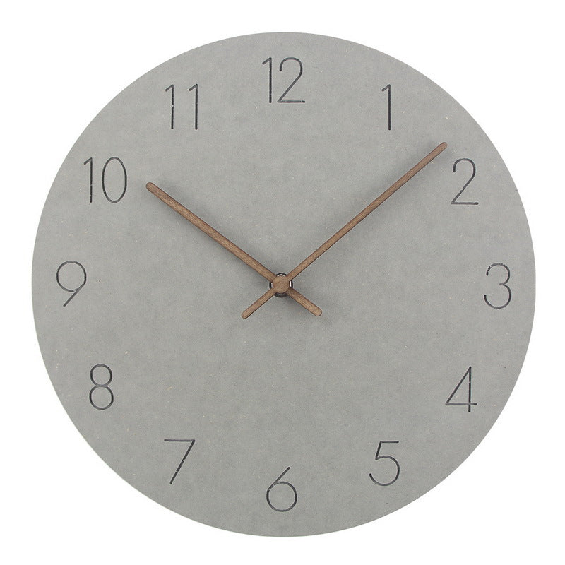 Avelena | Stilvolle Nordische Wand Uhr Geräuschloses Design für Ruhiges Interieur