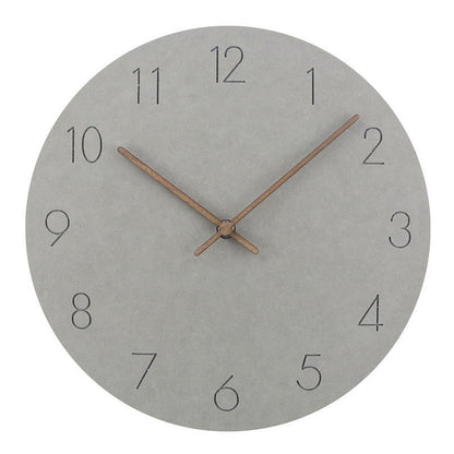 Avelena | Stilvolle Nordische Wand Uhr Geräuschloses Design für Ruhiges Interieur