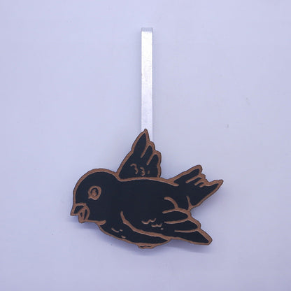 Avelena | Cuckoo Pendelstille Wanduhr für das Wohnzimmer 12 Zoll