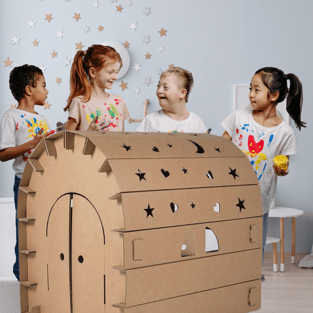 Avelena | Kreatives Kartonset Diy Figuren Bauen und Spielen