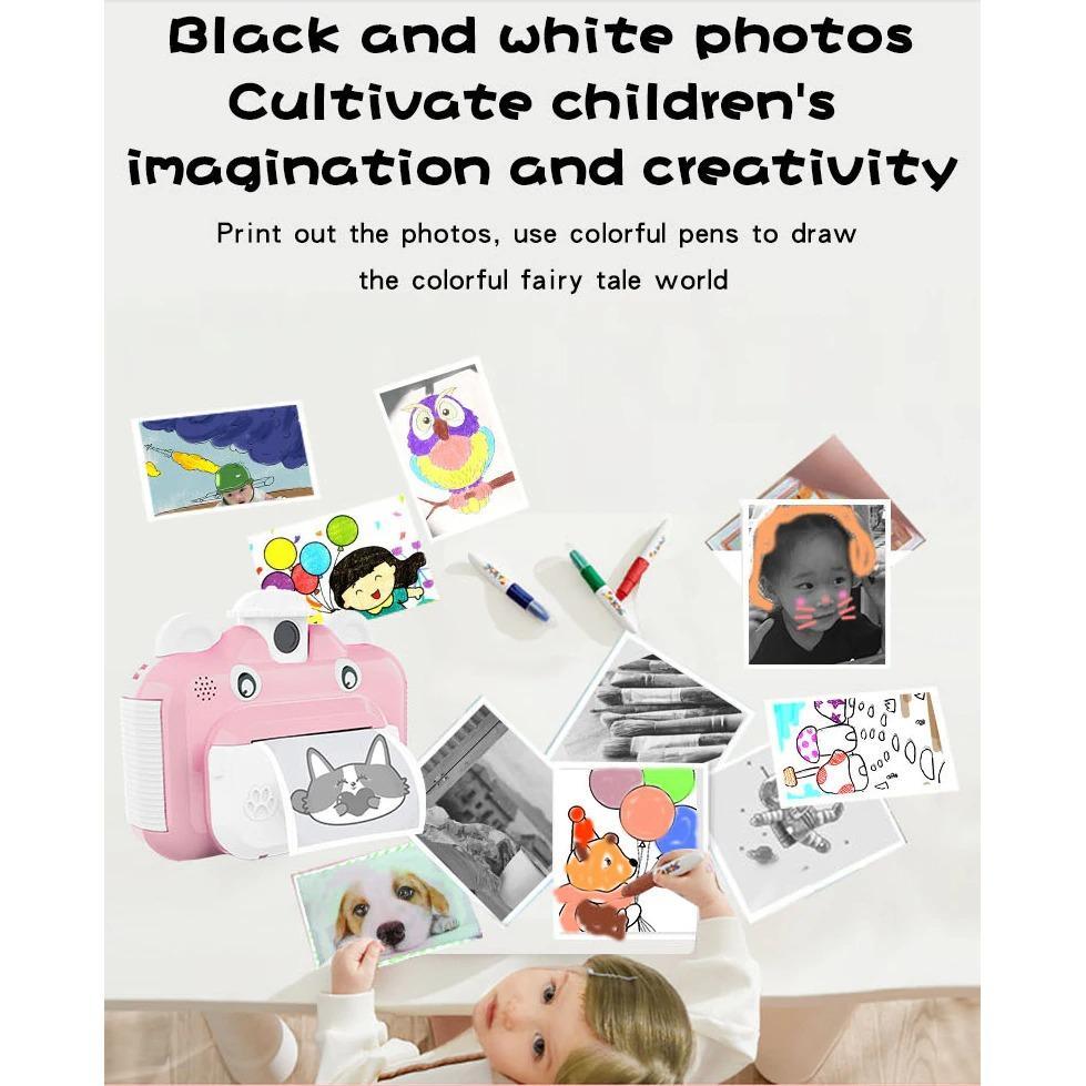 Avelena | Sofortdruckkamera Bundle 1080 Kamera mit Thermodruck