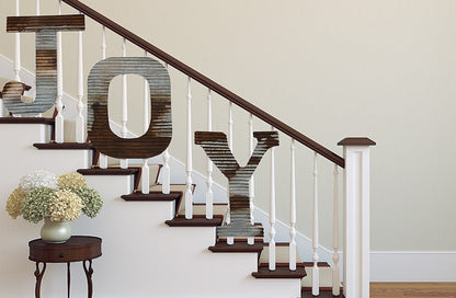 Avelena | Rostige Wellpappe Ark Joy Schild Des Exklusiv