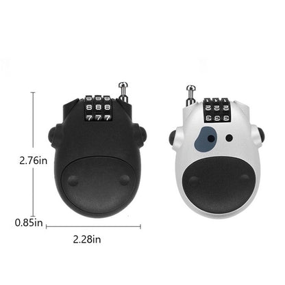 Avelena | Diebstahlsicheres Teleskop-Drahtschloss