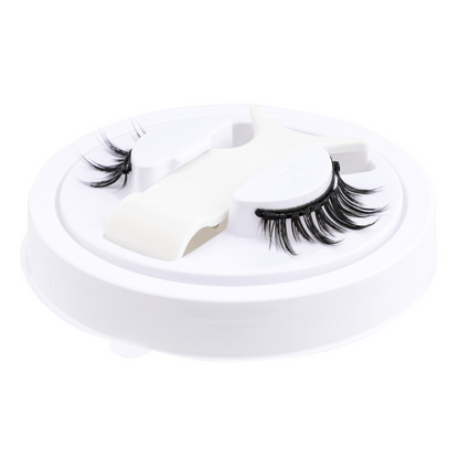 Avelena | Wiederverwendbares magnetisches Wimpern- und Pinzettenset – Kein Kleber erforderlich
