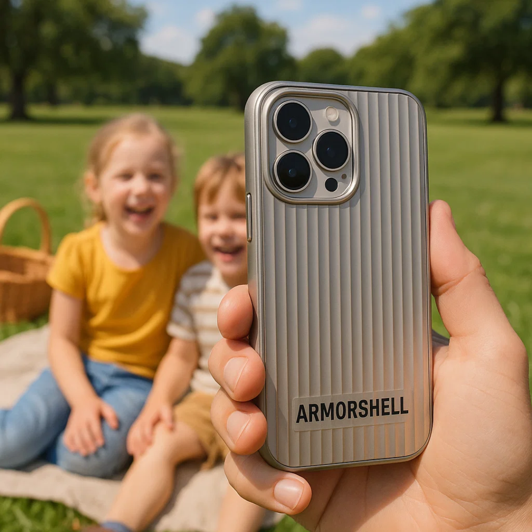 Avelena | ArmorShell | Ultradünnes und Stoßsicheres iPhone-Cover
