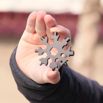 Avelena | 18-in-1 Edelstahl Schneeflocken Multi-tool