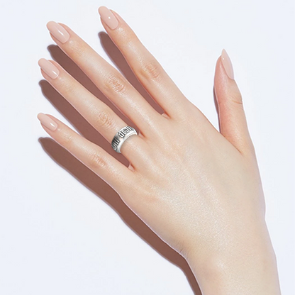 Avelena | Schädel Ring - Bis dass der Tod uns scheidet