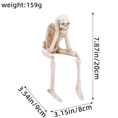 Avelena | Böse Halloween Schädel Ornamente