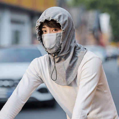 Avelena | Hooded Face Mask mit Nackenwärmer für das Radfahren