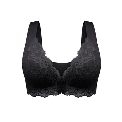 Avelena | 5D Shaping Push-up-BH mit Vorderverschluss – nahtlos, schöner Rücken, bequem