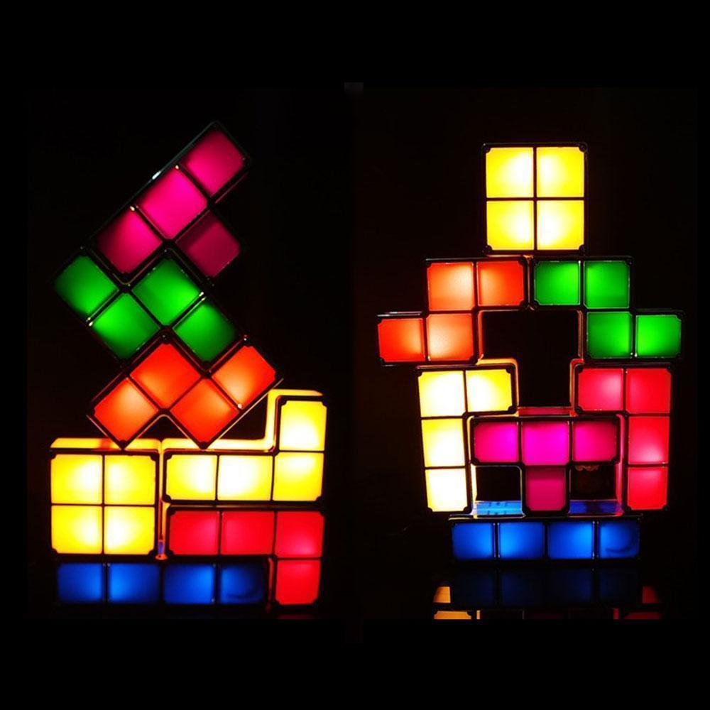 Avelena | Tetris Stapelbare LED Nachtlicht