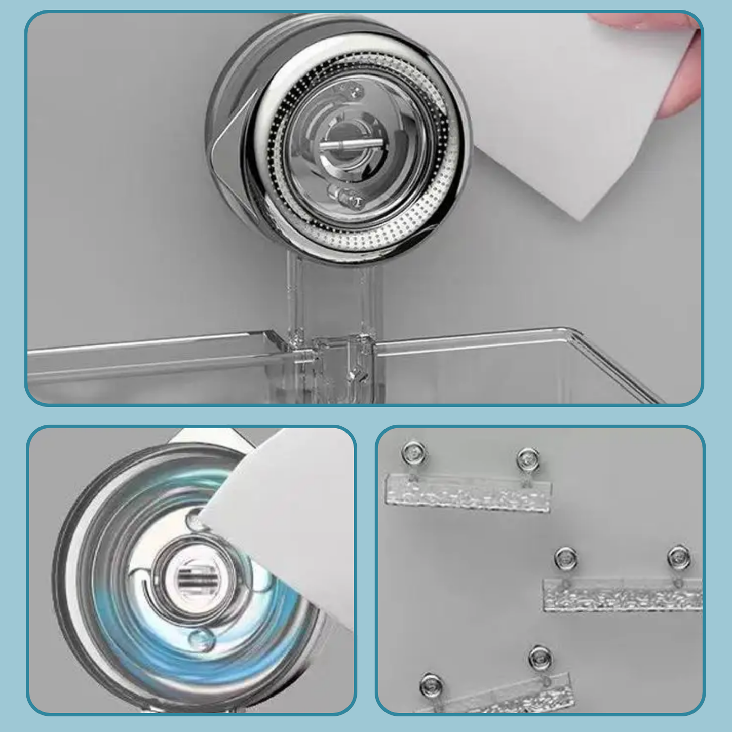 Avelena | CornerShelf – Ordnung und Stil für jedes Badezimmer