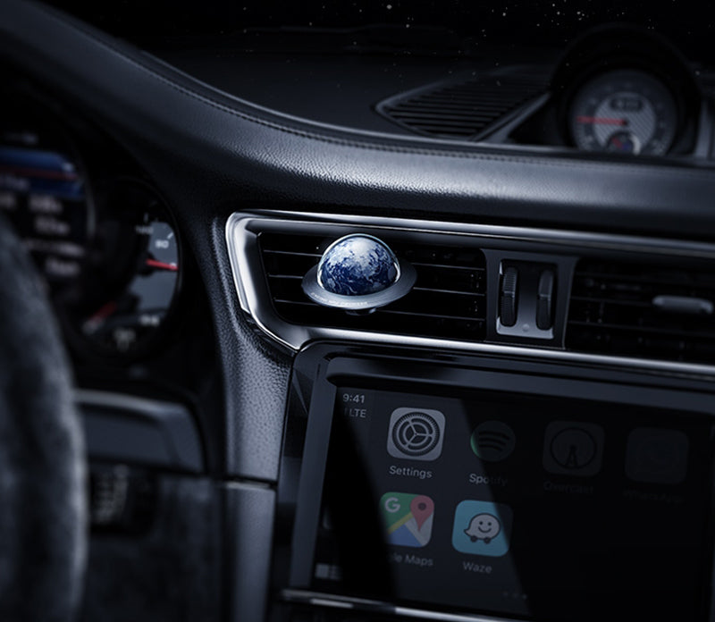 Avelena | Cooler & Rotierbarer Auto Lufterfrischer, mit Magnetabsaugdeckel, Einfache Installation, Schnelle Diffusion und Stabile Befestigung