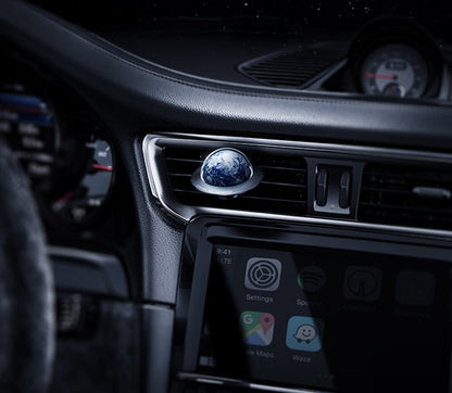 Avelena | Cooler & Rotierbarer Auto Lufterfrischer, mit Magnetabsaugdeckel, Einfache Installation, Schnelle Diffusion und Stabile Befestigung