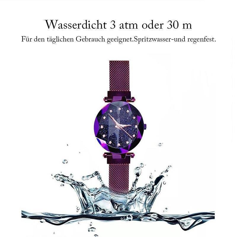 Avelena | Neue Modetrend wasserdichte Sternenhimmel Mädchen Armbanduhr