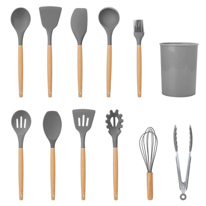 Avelena | 11-Teilig: Silikon Kochgeschirr Set
