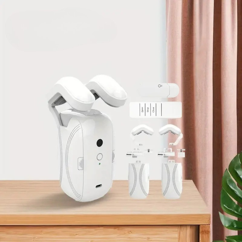 Avelena | Automatischer Vorhangöffner – Fernbedienung, App- & Sprachsteuerung kompatibel
