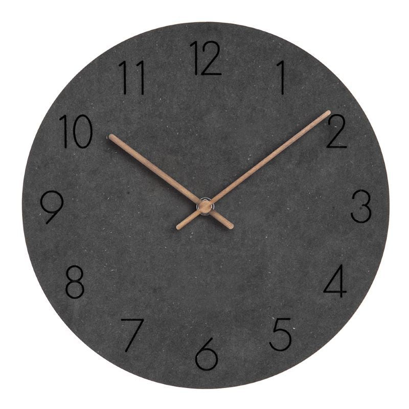 Avelena | Stilvolle Nordische Wand Uhr Geräuschloses Design für Ruhiges Interieur