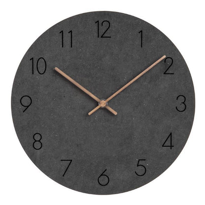 Avelena | Stilvolle Nordische Wand Uhr Geräuschloses Design für Ruhiges Interieur