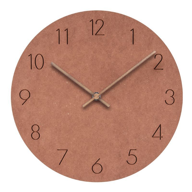 Avelena | Stilvolle Nordische Wand Uhr Geräuschloses Design für Ruhiges Interieur