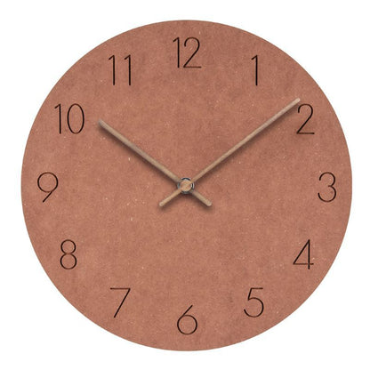 Avelena | Stilvolle Nordische Wand Uhr Geräuschloses Design für Ruhiges Interieur