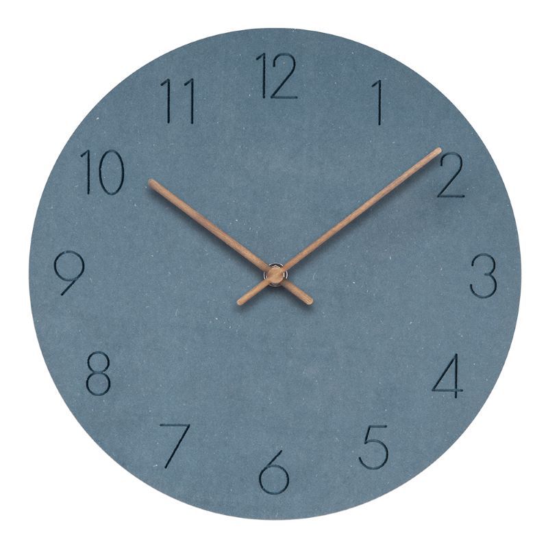Avelena | Stilvolle Nordische Wand Uhr Geräuschloses Design für Ruhiges Interieur