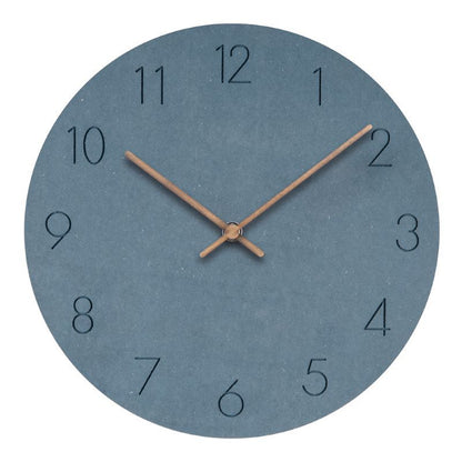 Avelena | Stilvolle Nordische Wand Uhr Geräuschloses Design für Ruhiges Interieur