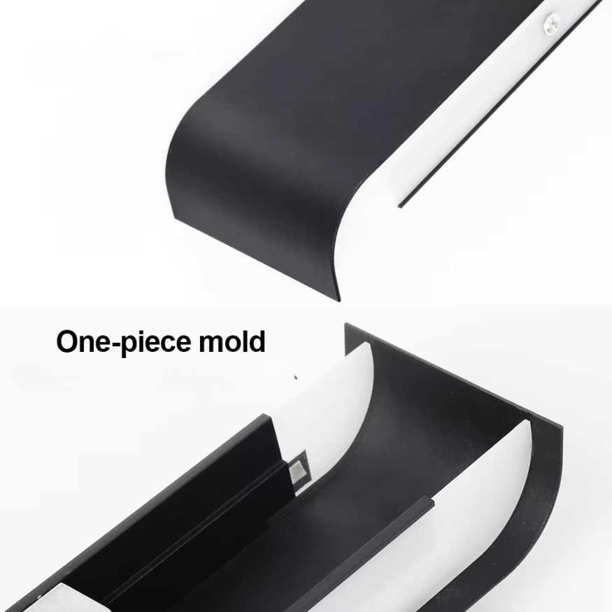 Avelena | Nordic LED Wandleuchte - Moderne gebürstete Aluminium Innenwandleuchte