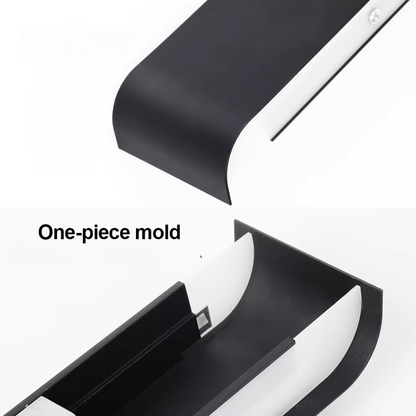 Avelena | Nordic LED Wandleuchte - Moderne gebürstete Aluminium Innenwandleuchte