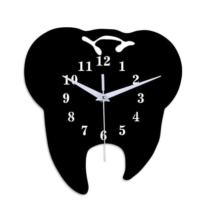 Avelena | Zahnarztpraxis Themed Stille Wanduhr