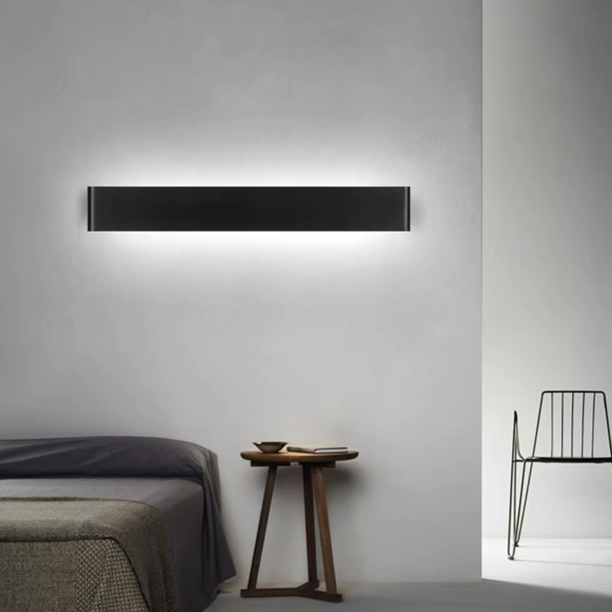 Avelena | Nordic LED Wandleuchte - Moderne gebürstete Aluminium Innenwandleuchte