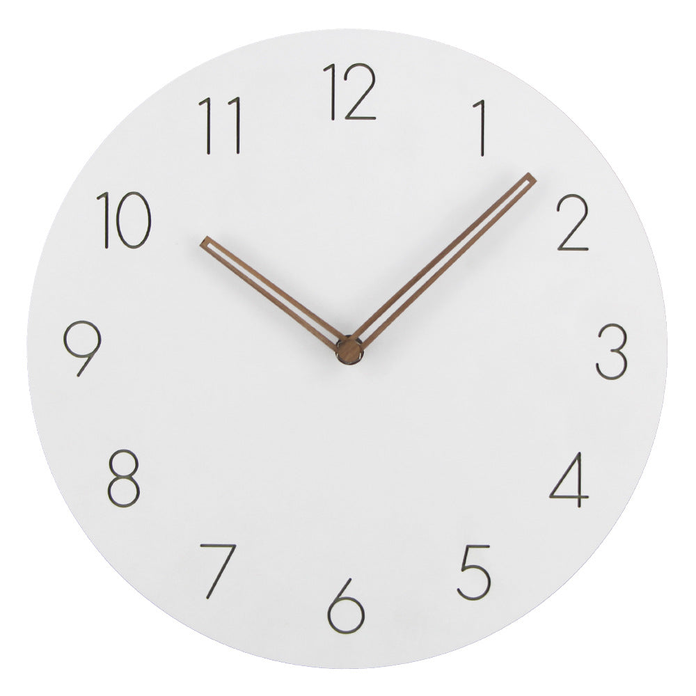 Avelena | Stilvolle Nordische Wand Uhr Geräuschloses Design für Ruhiges Interieur