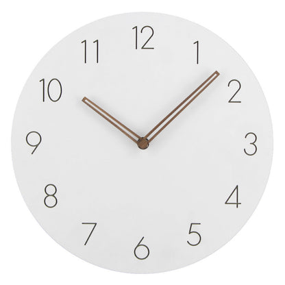 Avelena | Stilvolle Nordische Wand Uhr Geräuschloses Design für Ruhiges Interieur