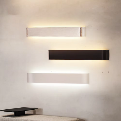 Avelena | Nordic LED Wandleuchte - Moderne gebürstete Aluminium Innenwandleuchte