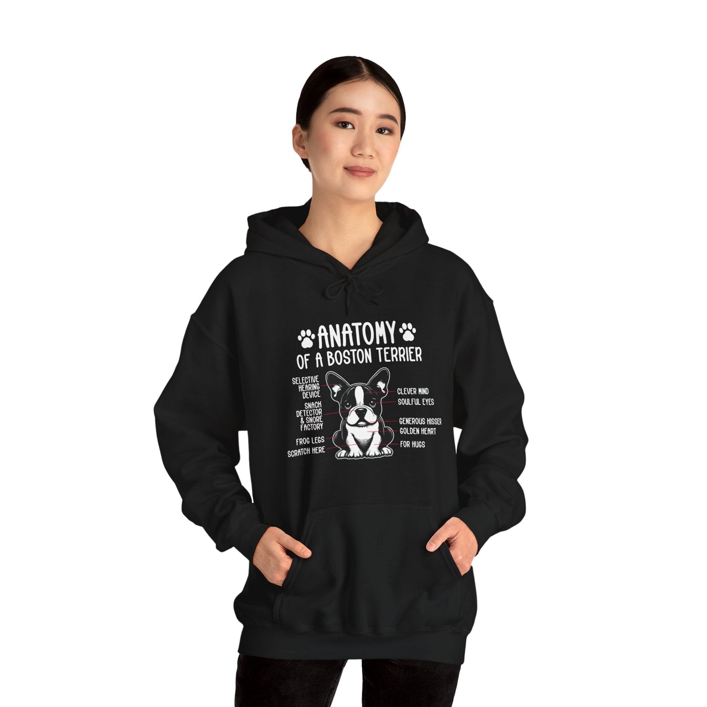 Avelena | Liberty Unisex Hoodie Für Boston Terrier Liebhaber