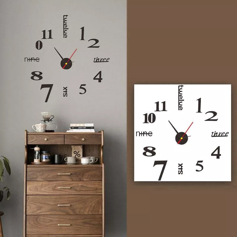 Avelena | Diy Schlagfreie Wanduhr