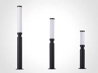 Avelena | Moderne Acryl Wasserdichte Kreative Lippenstift Design LED Außen Rasen Stehlampe